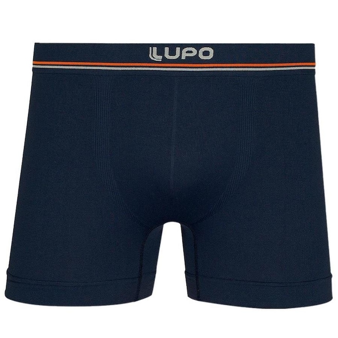 Kit Cuecas Boxer Lupo Microfibra Sem Costura - 6 Unidades - Adulto - Foto 1