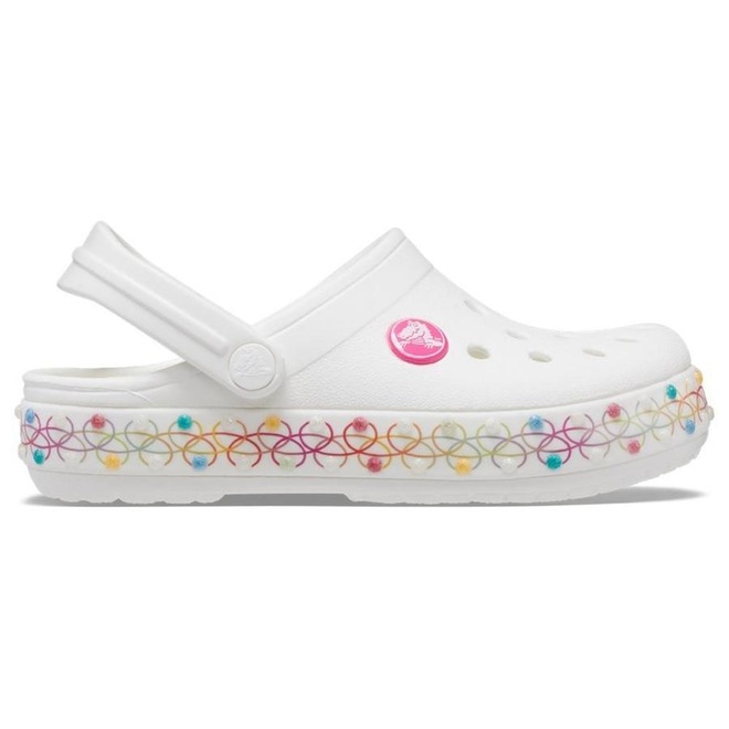Sandália Crocs Crocband Stretch Necklace T - Infantil - Foto 1