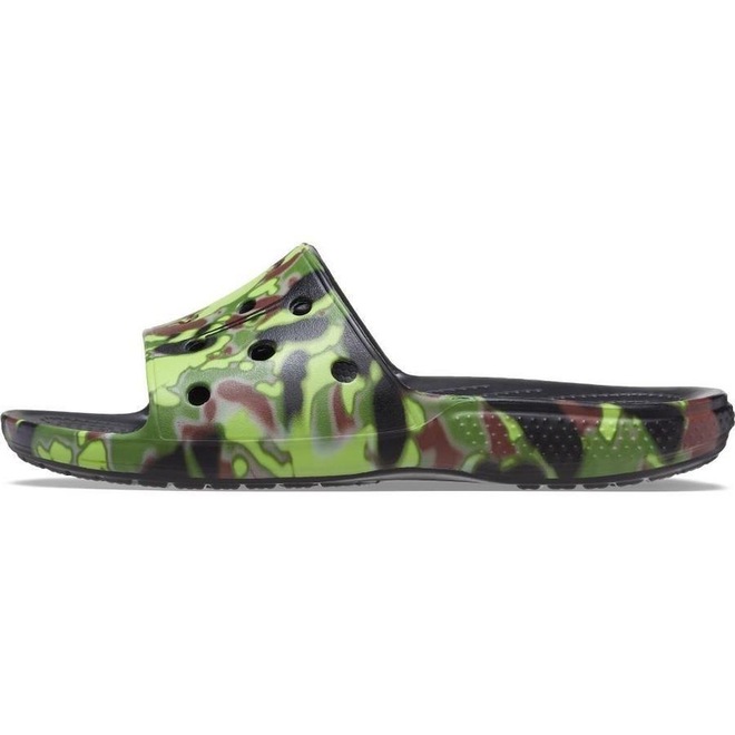 Chinelo Slide Crocs Cls Spray Camo - Masculino - Foto 1