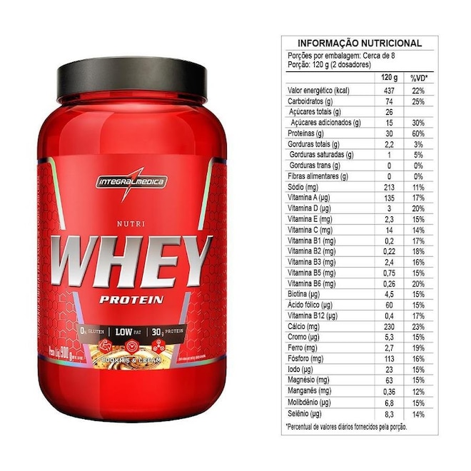 Nutri Whey Protein Integralmédica - 907G - Foto 1