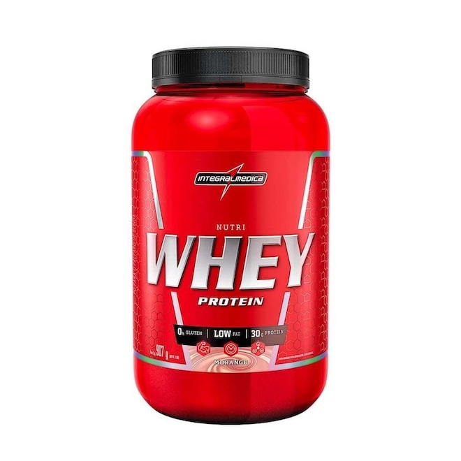 Nutri Whey Protein Integralmédica - 907G - Foto 1