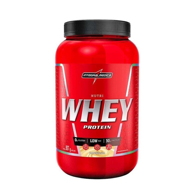 Nutri Whey Protein Integralmédica - 907G - Foto 1
