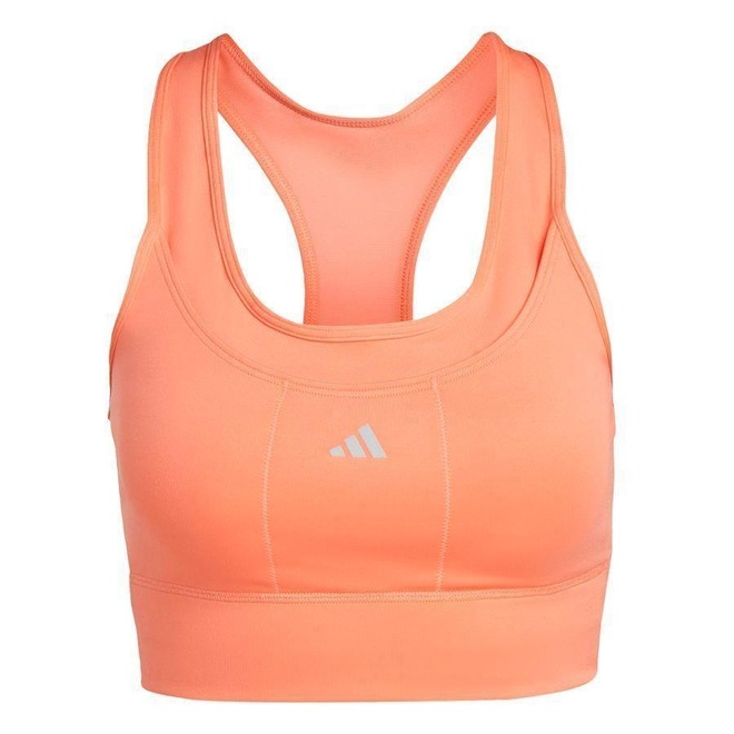 Top Fitness com Bojo adidas Médio Suporte Running Pocket - Feminino - Foto 1