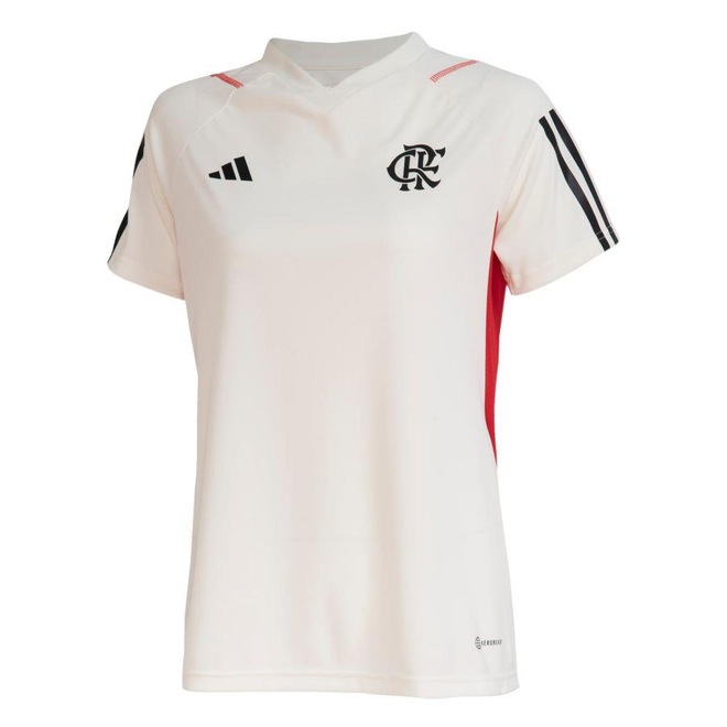 Camisa de Treino CR Flamengo Tiro 23 adidas - Feminina - Foto 1