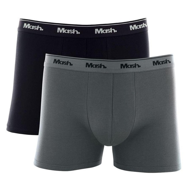 Kit 2 Cueca Mash Boxer Cotton Masculina - Foto 1