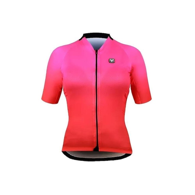 Camisa de Ciclismo Free Force Start All Fit Gradient - Feminina - Foto 1