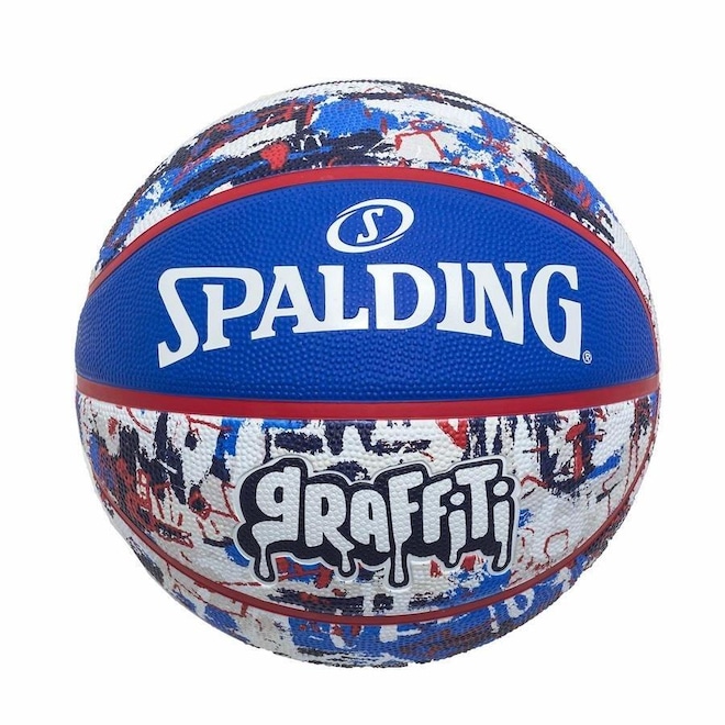 Bola de Basquete Spalding Graffiti - Foto 1