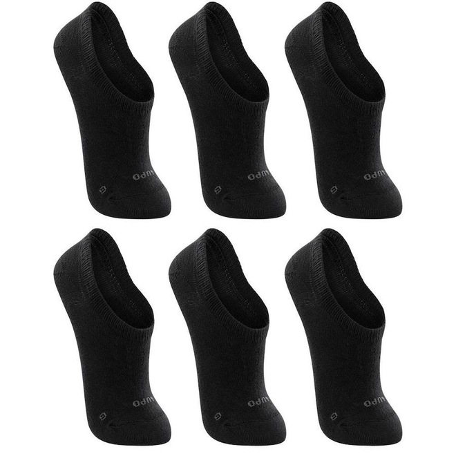 kit Meias Lupo Sapatilha - 6 Pares - Infantil - Foto 1