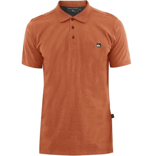 Camisa Polo Quiksilver Transfer - Masculina - Foto 1