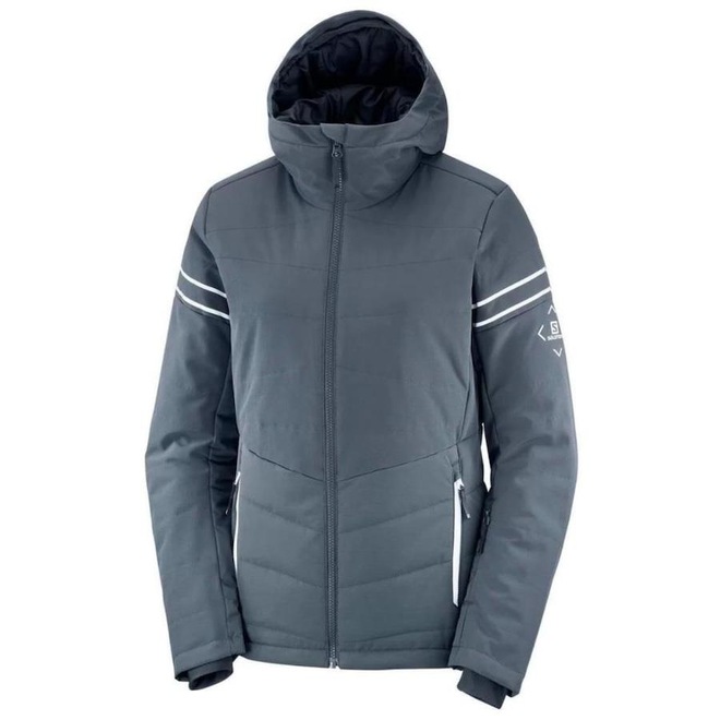 Jaqueta com Capuz Salomon Edge - Feminina - Foto 1