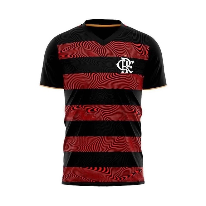 Camiseta do Flamengo Braziline Brains - Infantil - Foto 1