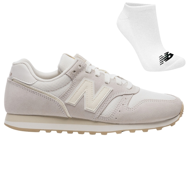 TÊNIS NEW BALANCE 373V2 + PAR DE MEIAS - FEMININO - Foto 1