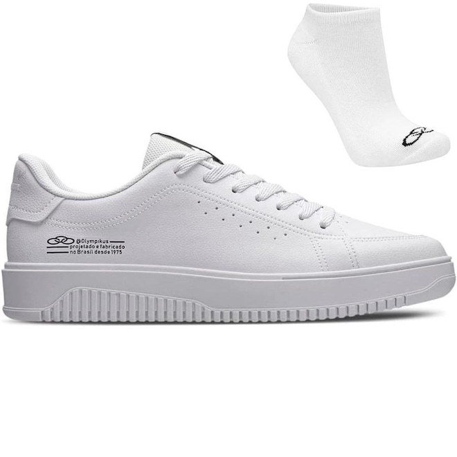 Tênis Olympikus Eros + Meias - Feminino - Foto 1