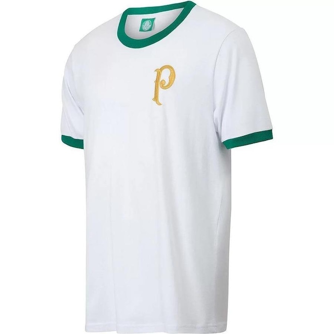Camisa do Palmeiras Retrô Gold Away Oficial SPR - Masculina - Foto 1