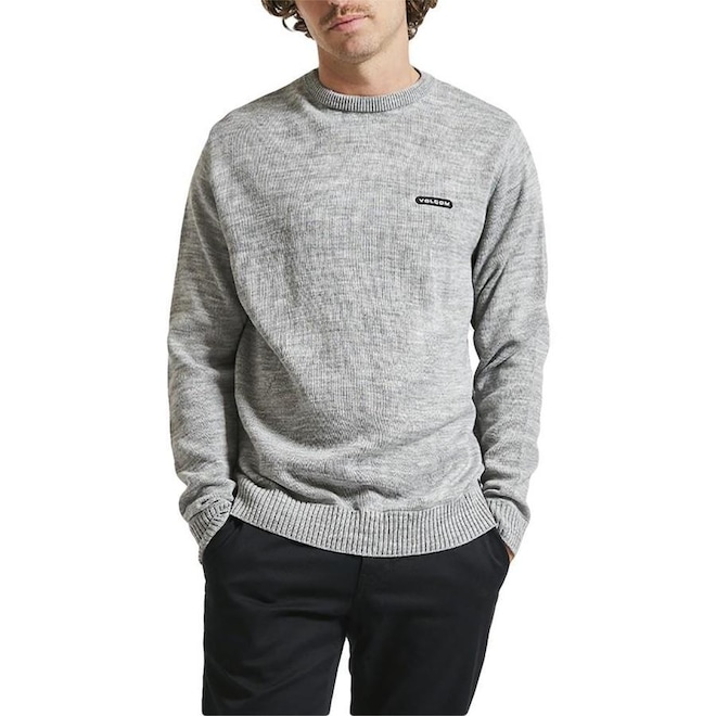 Blusão Volcom Tricot Stone Block - Masculino - Foto 1