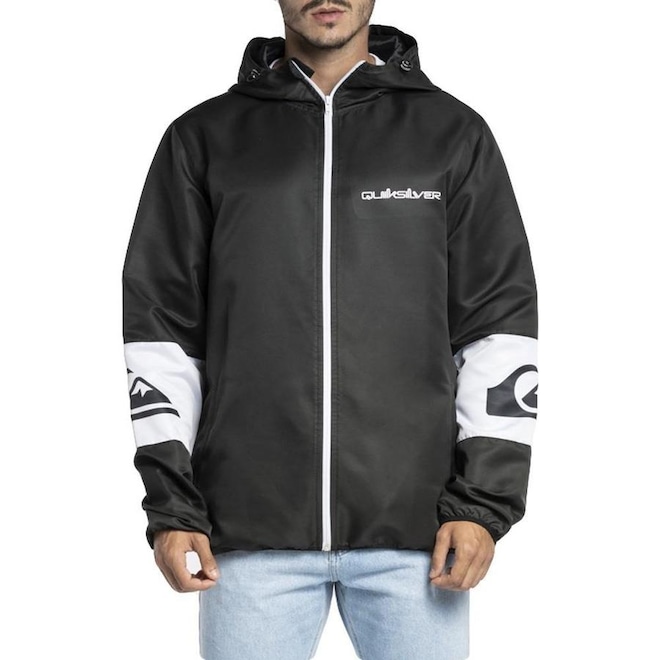Jaqueta com Capuz Quiksilver Type Sleeve - Masculina - Foto 1