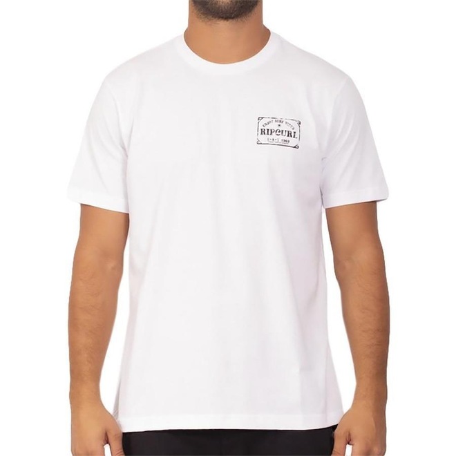 Camiseta Rip Curl Vibe Logo - Masculina - Foto 1