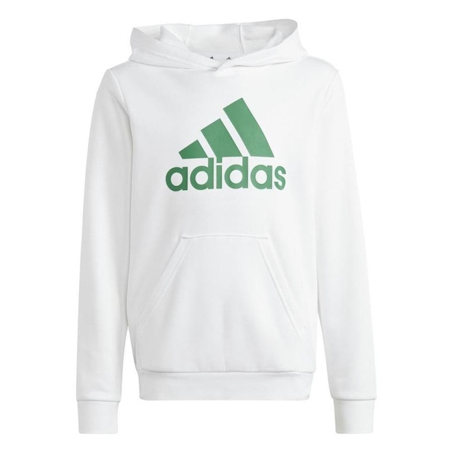 Blusão de Moletom com Capuz adidas Big Logo Essentials - Infantil - Foto 1