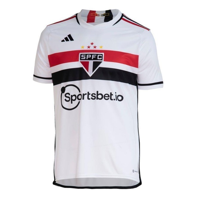 Camisa 1 do São Paulo FC 23/24 adidas - Masculina - Foto 1
