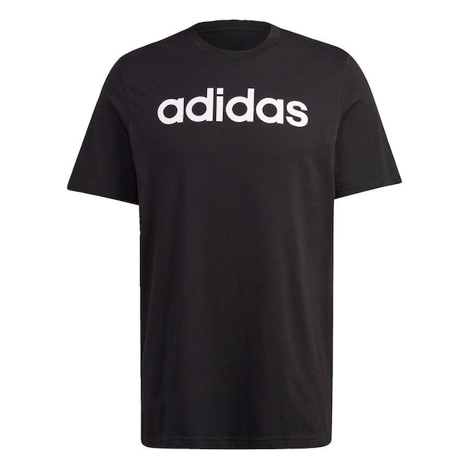 Camiseta adidas Essentials Linear Embroidered Logo - Masculina - Foto 1