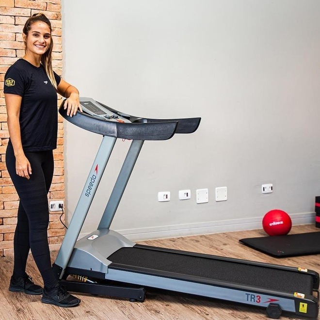 Esteira Ergométrica Speedo TR 3 com Inclinação - 110V - Foto 1
