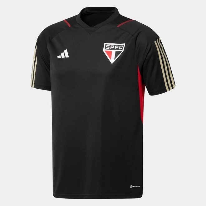 Camisa do São Paulo Treino Comissão 2023 adidas - Masculina - Foto 1