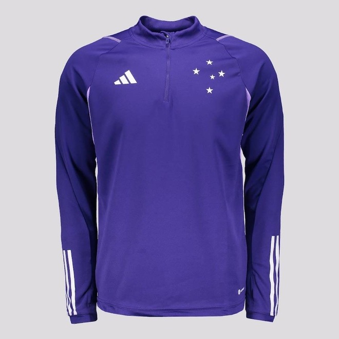Blusão do Cruzeiro Treino Comissão 2023 adidas - Masculina - Foto 1