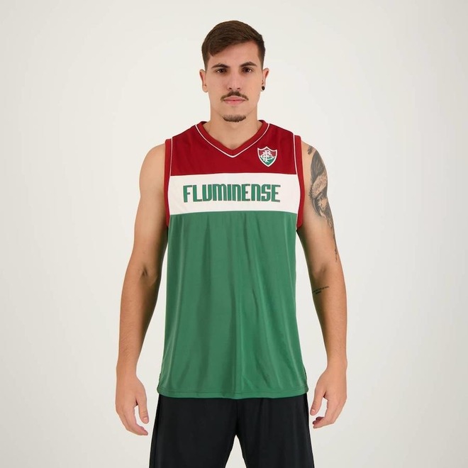 Camiseta Regata do Fluminense NFT Futfanatics - Masculina - Foto 1