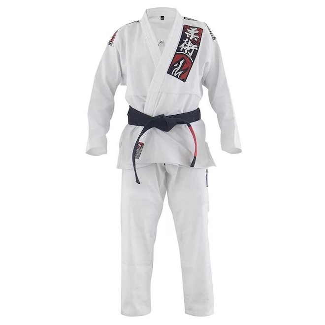 Kimono Jiu Jitsu Trançado BJJ Naja Choke - Adulto - Foto 1
