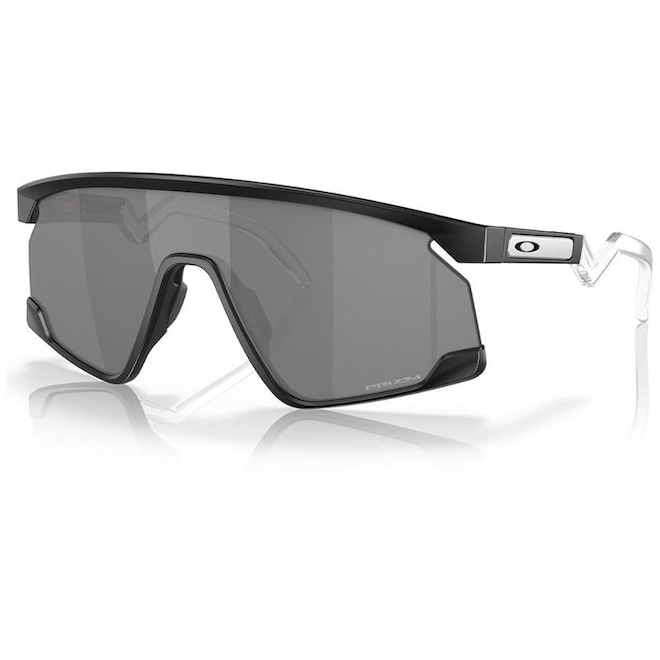 Óculos de Sol Oakley BXTR Matte Black Prizm - Unissex - Foto 1
