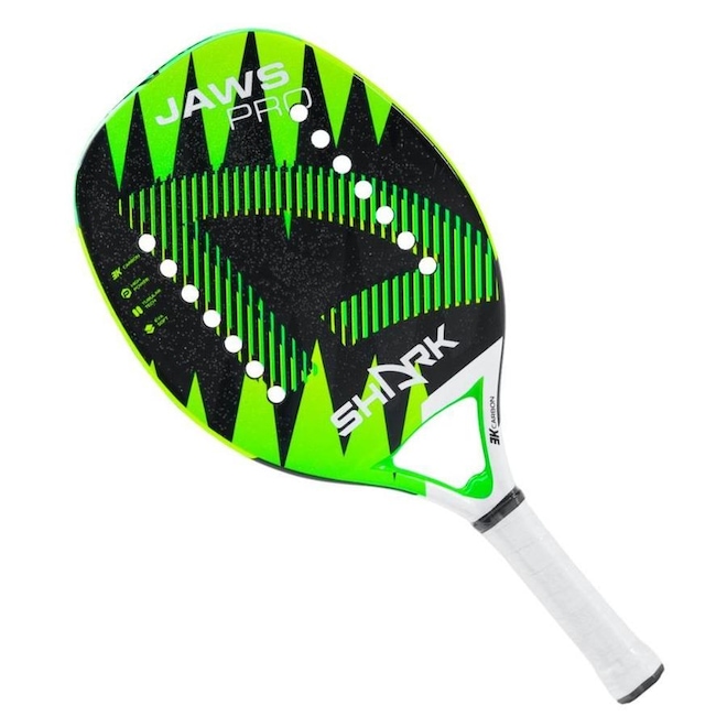 Raquete de Beach Tennis Shark Jams Pro - Foto 1