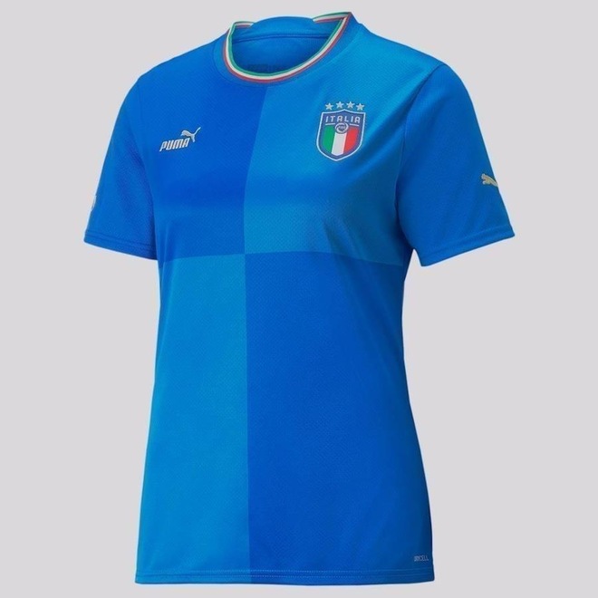 Camisa Itália Home 2022 Puma - Feminina - Foto 1