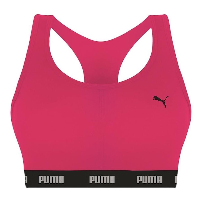 Top Fitness Puma Nadador com Bojo - Feminino - Foto 1