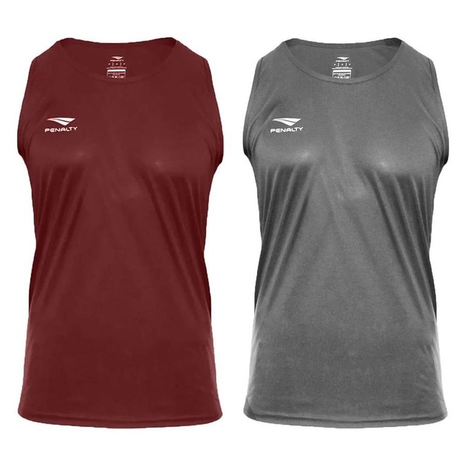 Kit Camisetas Regata Penalty X - 2 Unidades - Masculina - Foto 1