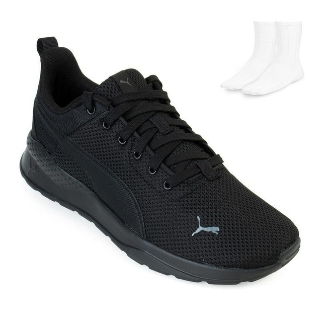 Kit Tênis Puma Anzarun Lite + Meia PM23-37112 - Masculino - Foto 1