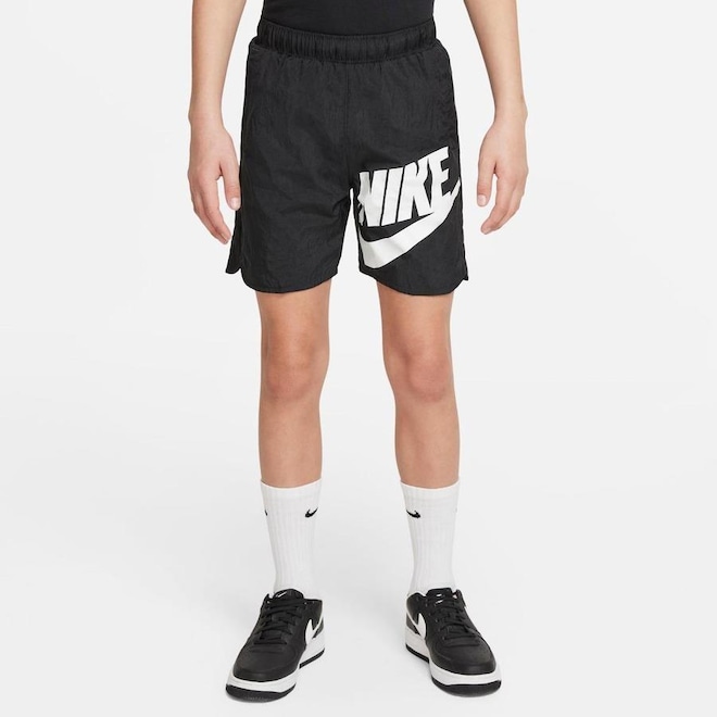 Shorts Nike Sportswear - Infantil - Foto 1