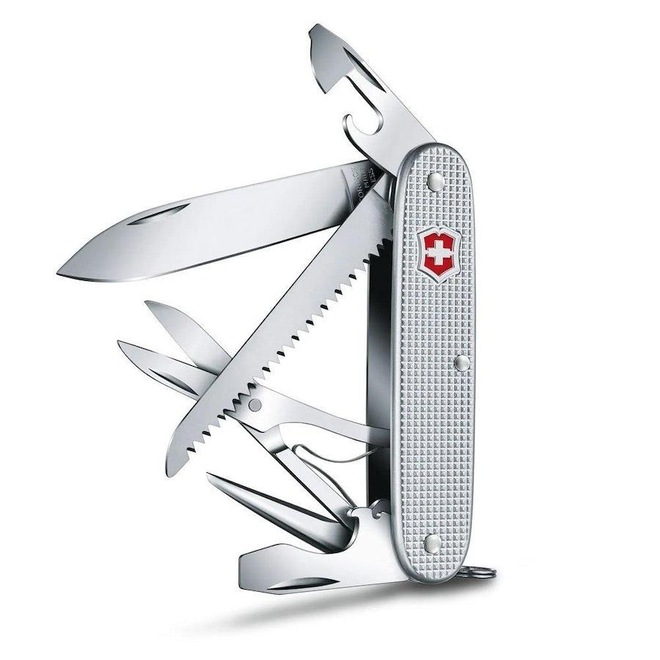 Canivete de Camping de Bolso Victorinox Médio Farmer X Alox - Foto 1