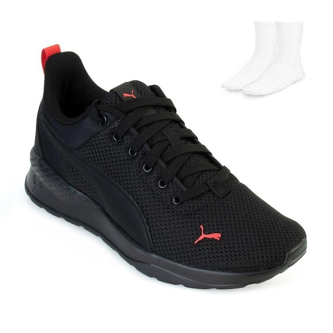Kit Tênis Puma Anzarun Lite + Meia PM23-37112 - Masculino - Foto 1