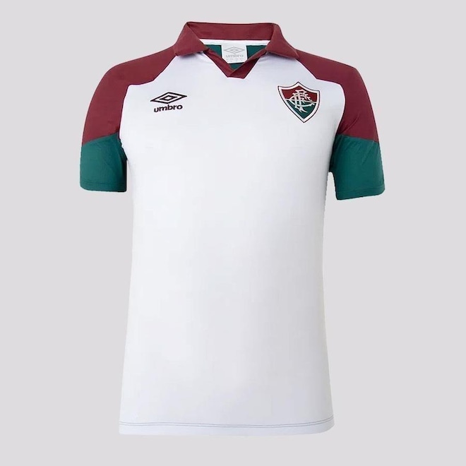 Camisa Polo do Fluminense Viagem 2023 Umbro - Masculina - Foto 1