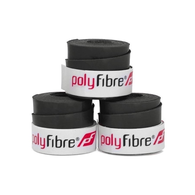 Kit de Overgrips Polyfibre Omnigrip 0.6mm - 3 unidades - Foto 1