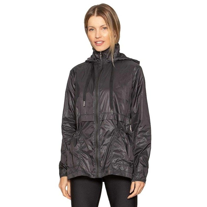 Jaqueta com Capuz Run More Tec Poly Puff - Feminina - Foto 1