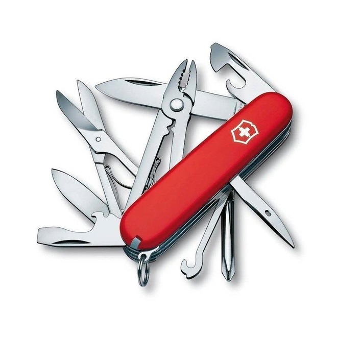 Canivete de Camping Victorinox Médio Deluxe Tinker com Alicate - Foto 1