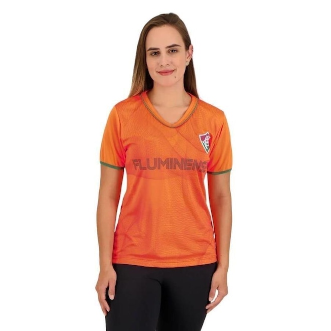 Camisa do Fluminense Braziline Portals - Feminina - Foto 1