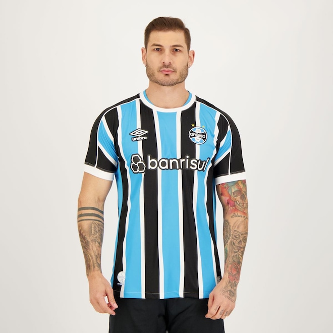 Camisa do Grêmio I 23 Umbro - Masculina - Foto 1