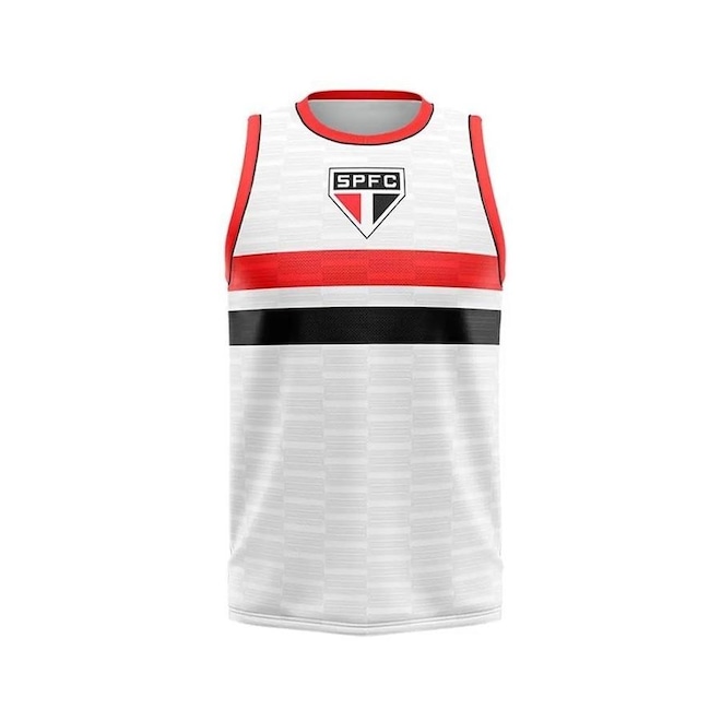 Camiseta Regata do São Paulo Braziline Extended- Masculina - Foto 1