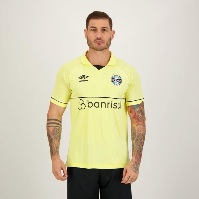 Camisa do Grêmio Goleiro 2023 Umbro - Masculina - Foto 1