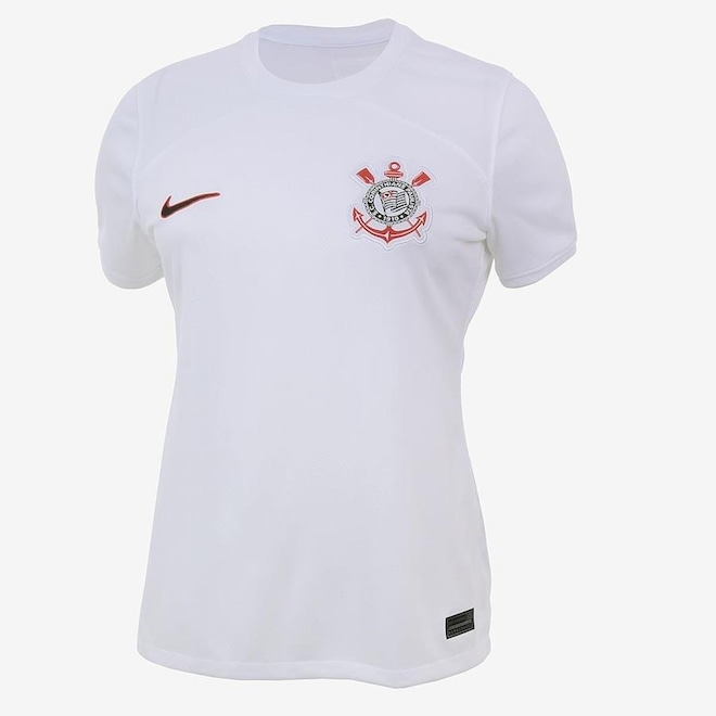 Camisa do Corinthians I 2023/24 Torcedora Pro Nike - Feminina - Foto 1