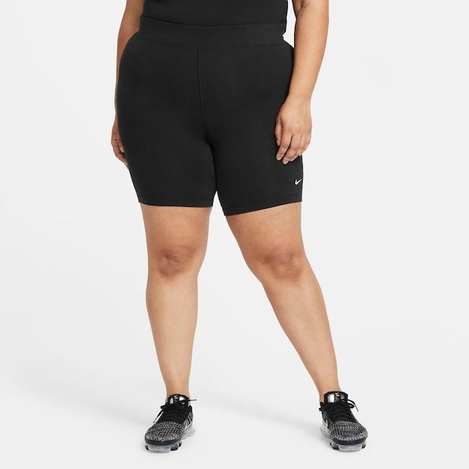 Shorts Plus Size Nike Sportswear Essential - Feminino - Foto 1