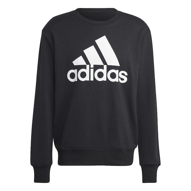 Blusão de Moletom adidas Essentials Big Logo - Masculino - Foto 1