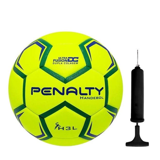 Kit Penalty: Bola de Handebol Ultra Fusion XXIII + Bomba de Ar - Foto 1